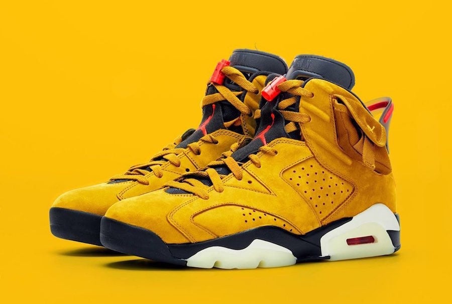 Travis Scott Air Jordan 6 Yellow Cactus 