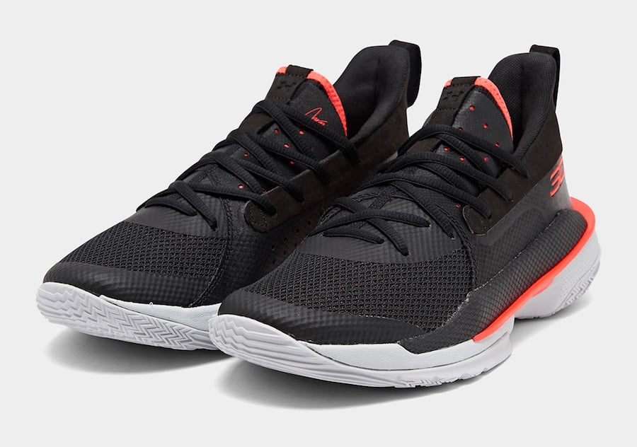 Under Armour Curry 7 Releasing in Black and Red