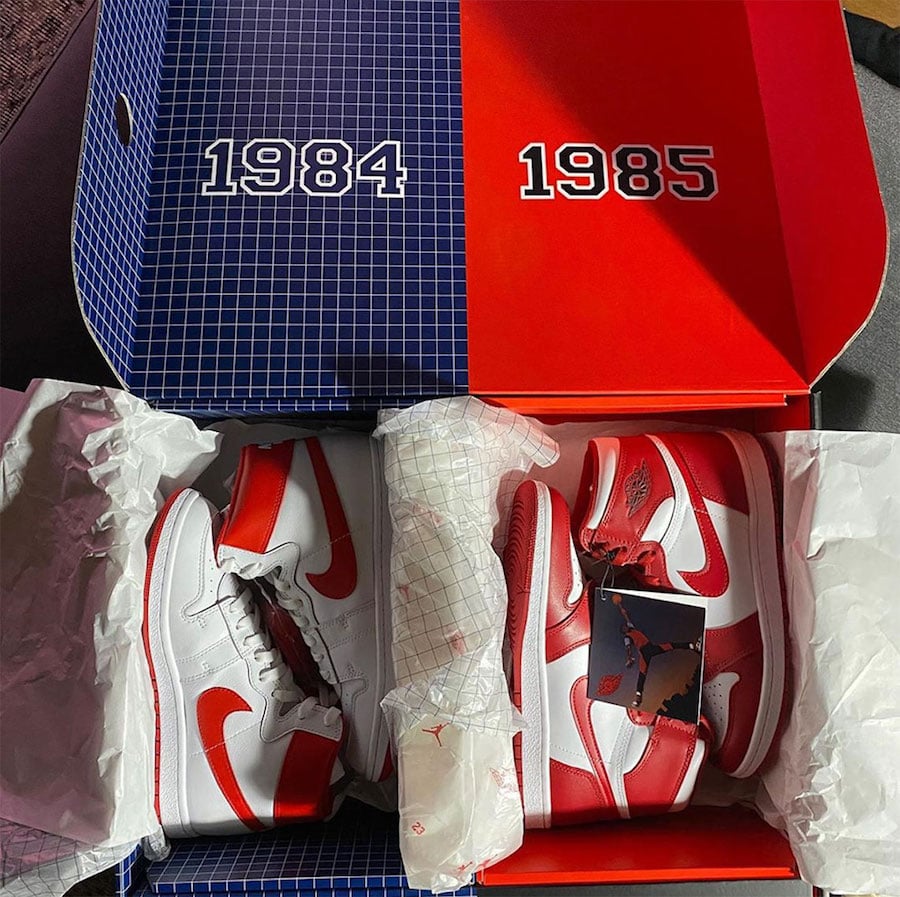 1984 Nike Air Ship 1985 Air Jordan 1 Pack Release Date