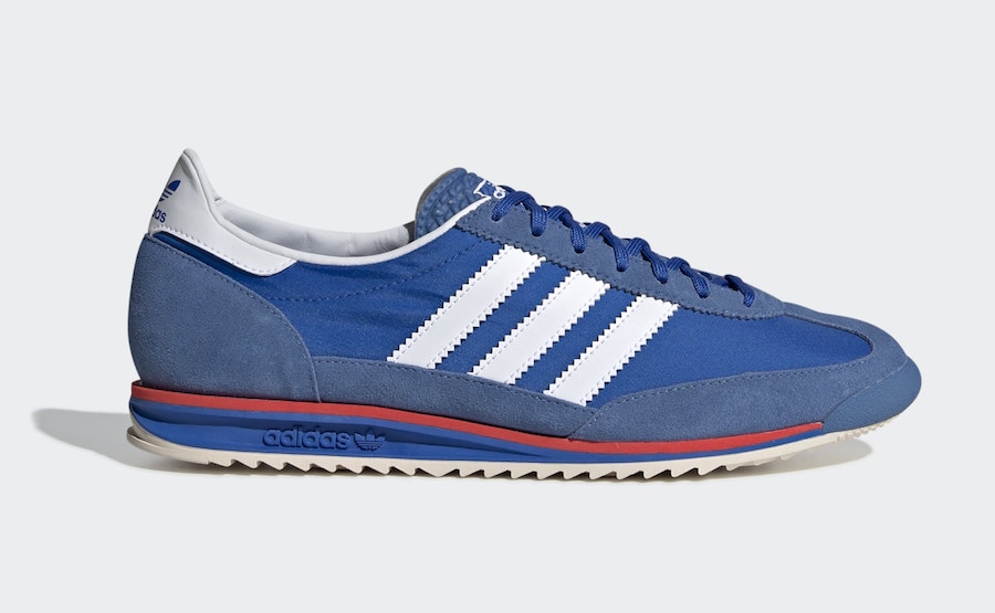 adidas sl 72 vintage bleu jordan