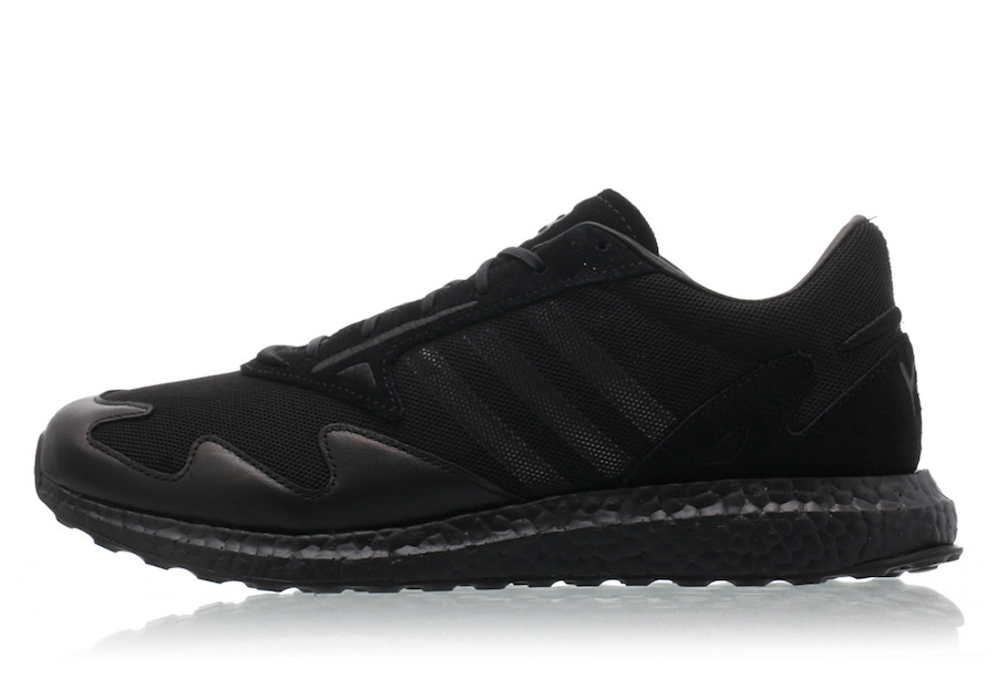 adidas Y-3 Rhisu Run Black FU8504 Release Date Info