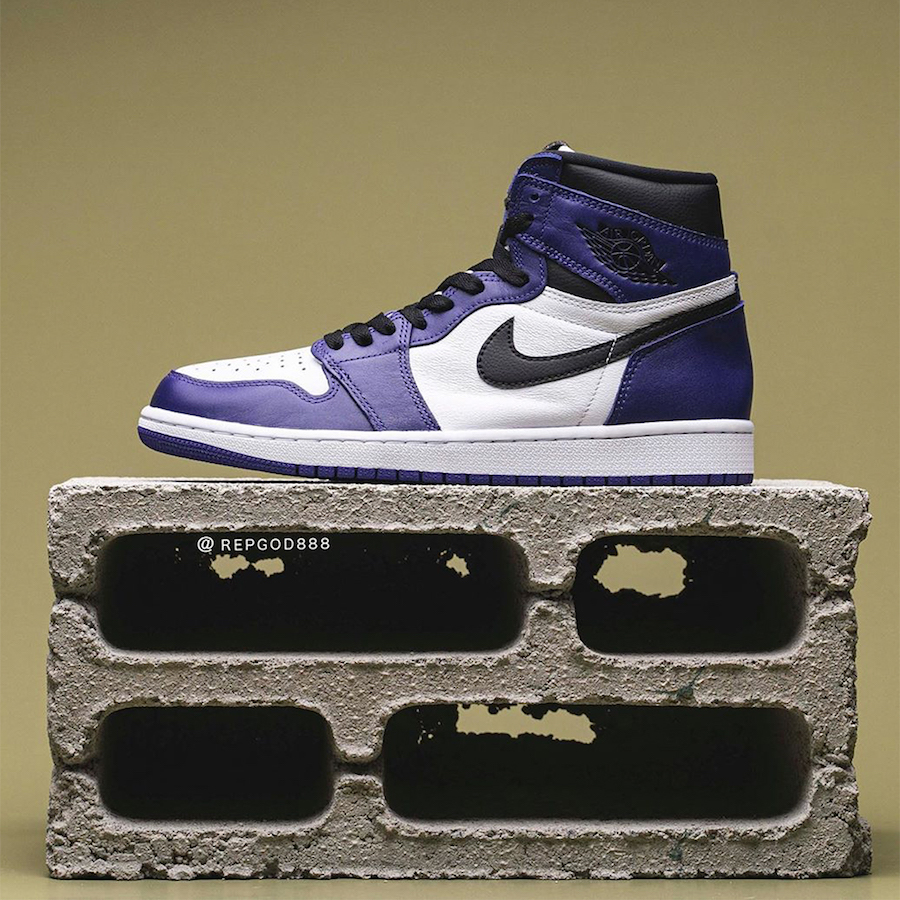 Air Jordan 1 High OG Court Purple 555088-500 Release Date