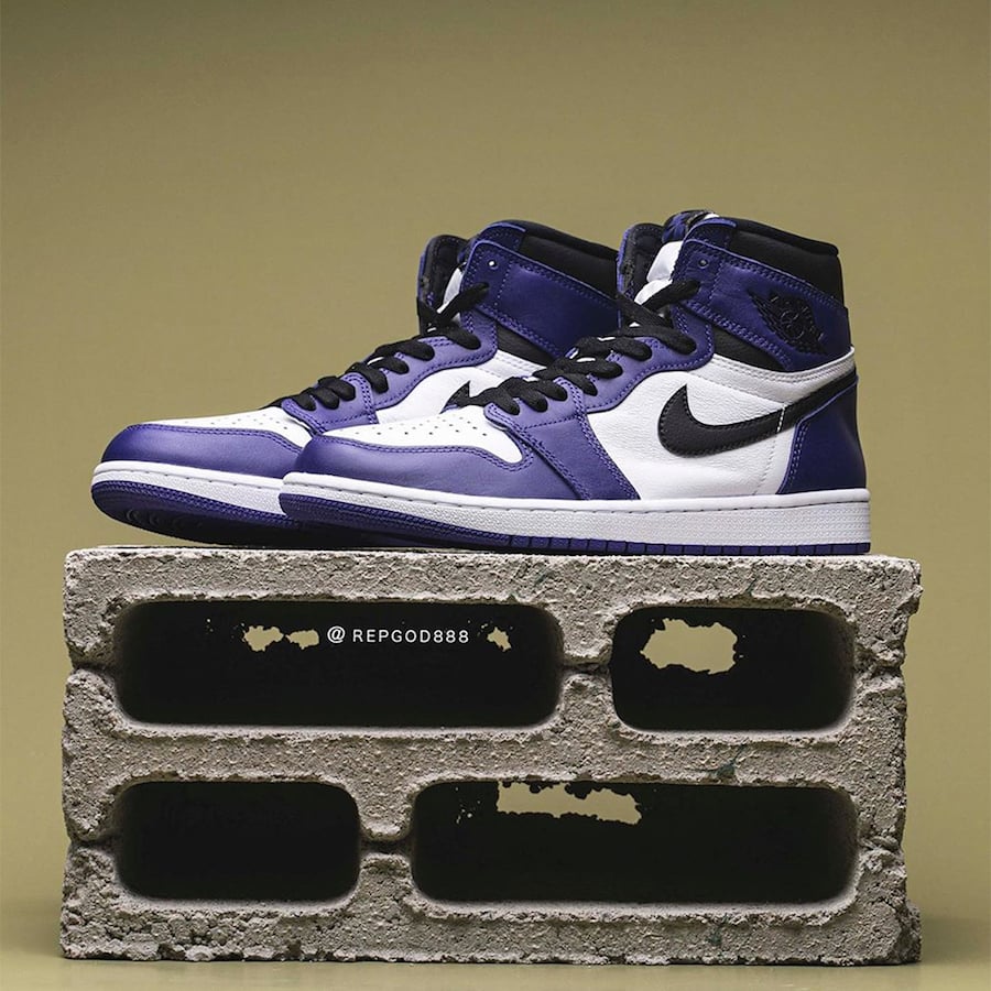 Air Jordan 1 High OG Court Purple 555088-500 Release Date