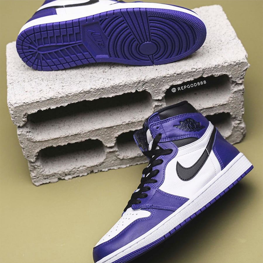 Air Jordan 1 High OG Court Purple 555088-500 Release Date