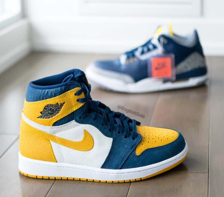 Air Jordan 1 High OG Michigan PE