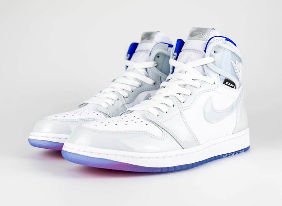 Air Jordan 1 High Zoom R2T White Racer Blue CK6637-104 Release