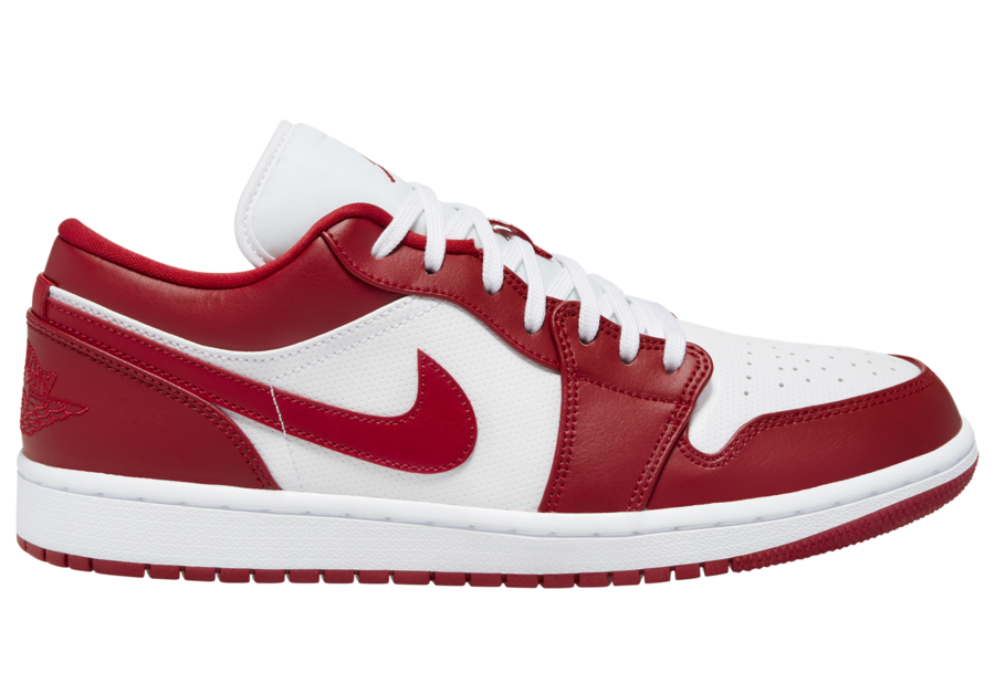 Air Jordan 1 Low Gym Red White 553558-611 Release Date Info