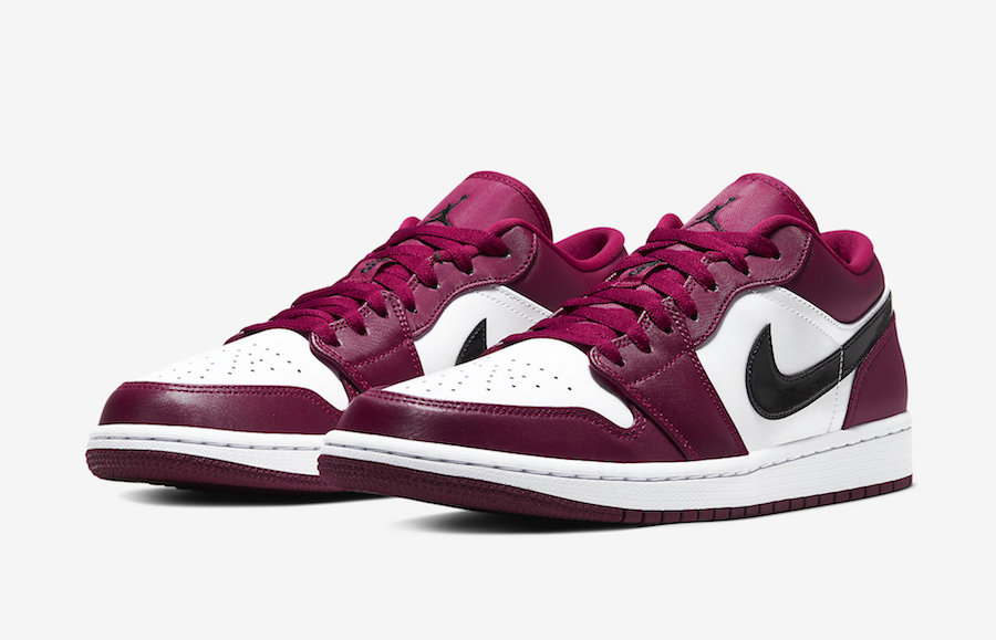 air jordan 1 low burgundy