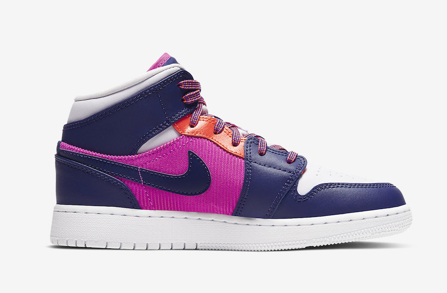 Air Jordan 1 Mid GS Fire Pink 555112-602 Release Date Info Air Jordan 1 Mid GS Fire Pink 555112-602 Release Date Info