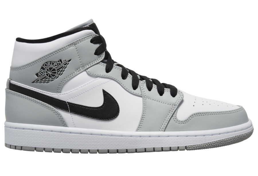 Air Jordan 1 Mid Light Smoke Grey 554724-092 Release Date Info