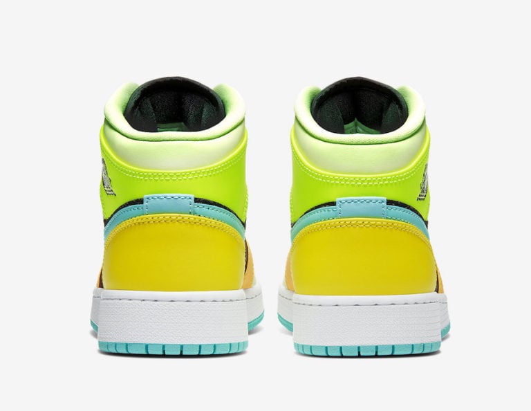 jordan mid 1 reflective