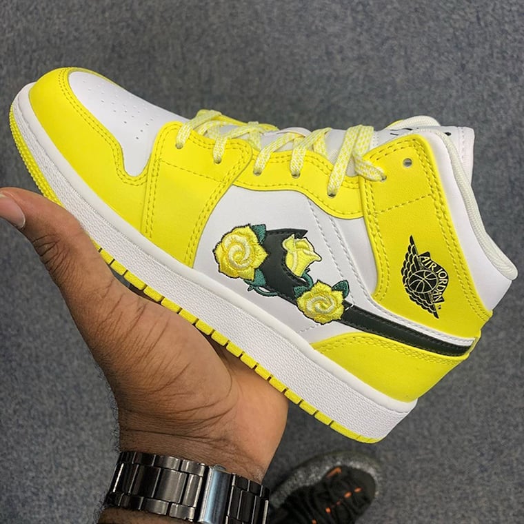 yellow jordans 2019