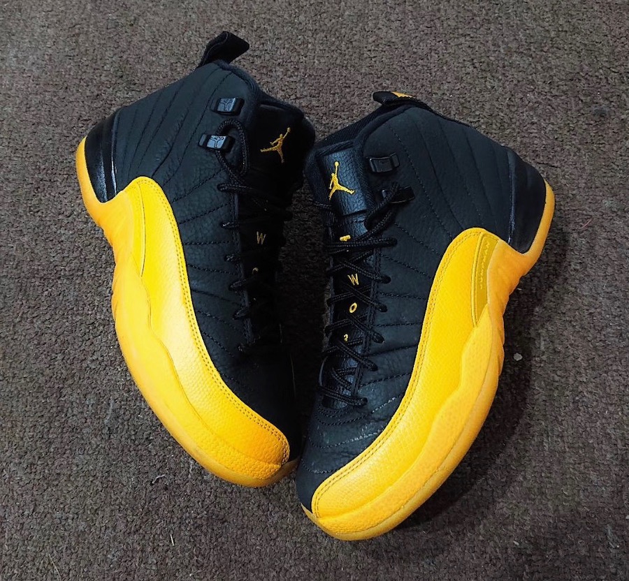 12 jordans yellow