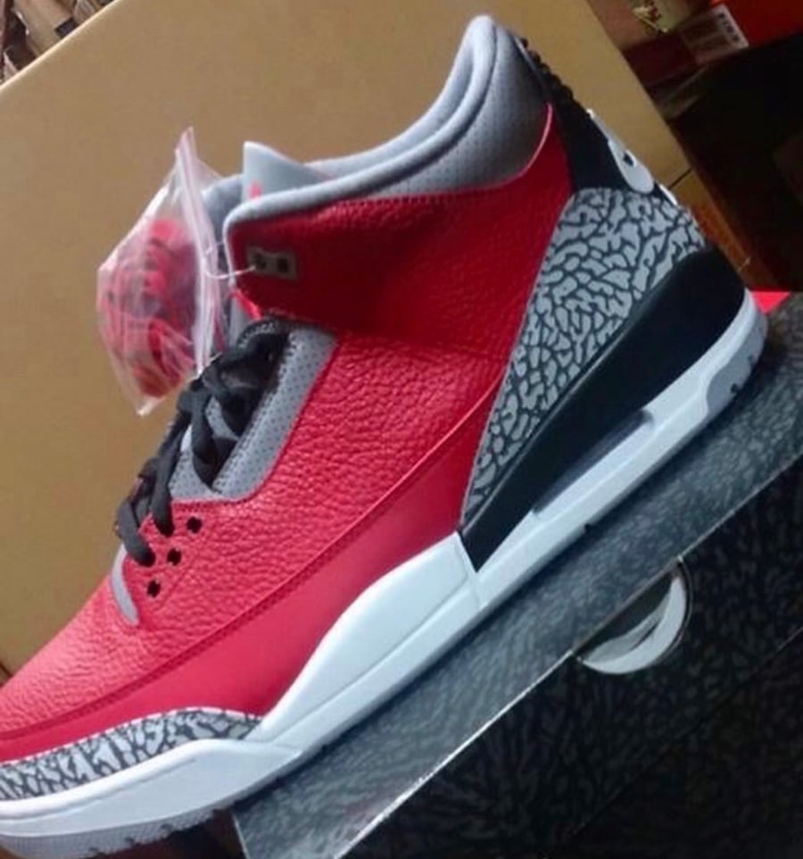 white red cement 3s