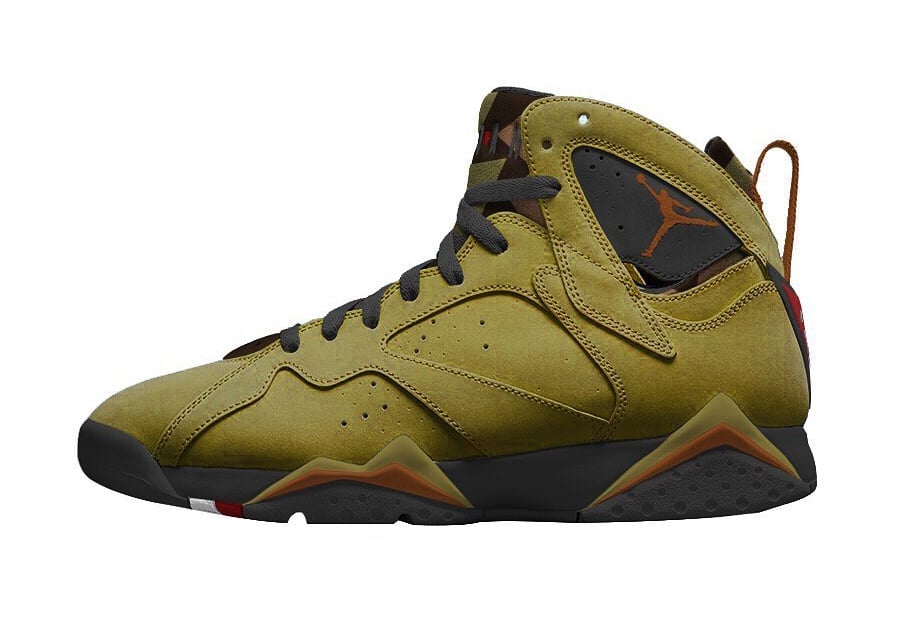 jordan 7 olive flak