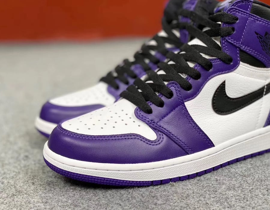court purple aj1s