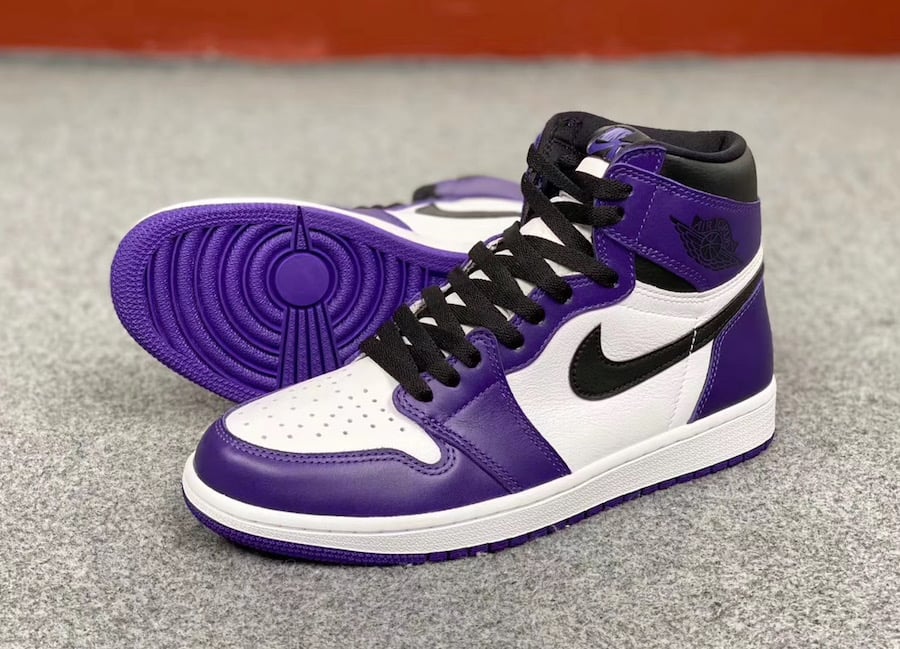 air jordan retro 1 court purple
