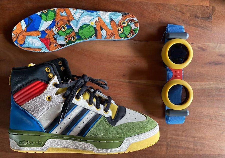 Hebru Brantley x BBC x adidas Rivalry Hi Collaboration for Art Basel