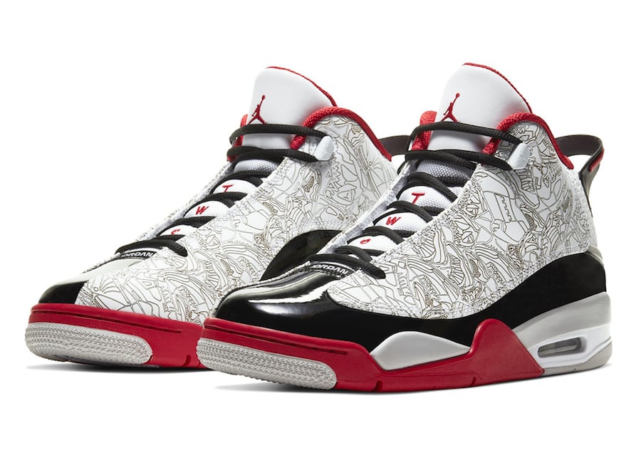 Jordan Dub Zero OG White Black Red Release Date Info Jordan Dub Zero OG White Black Red Release Date Info