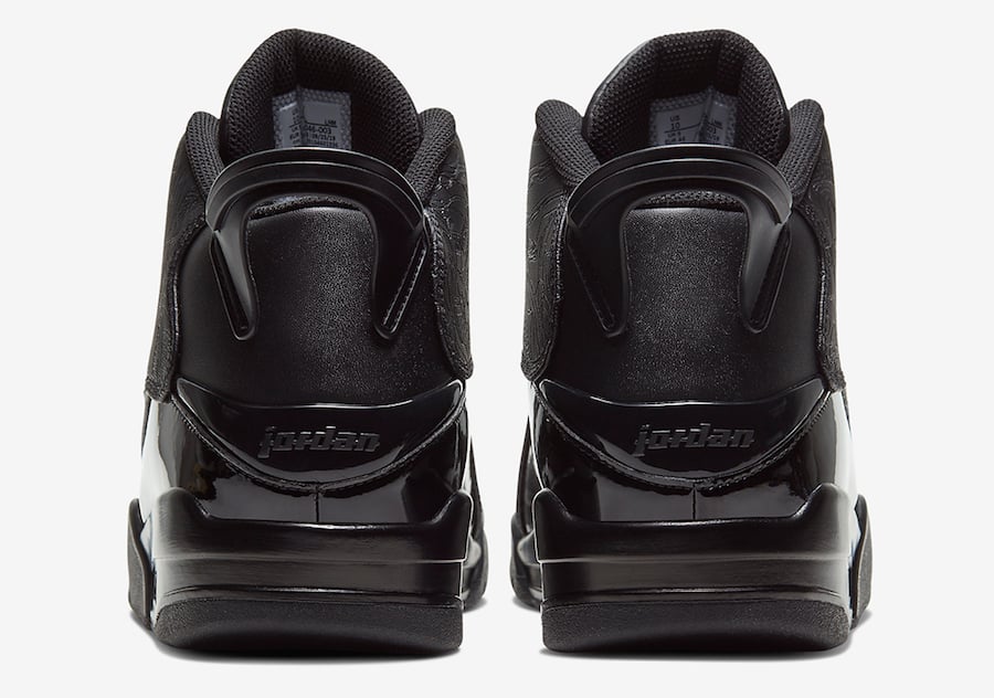 Jordan Dub Zero Triple Black 311046-003 Release Date Info