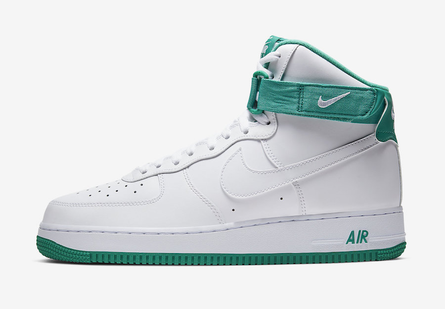 Nike Air Force 1 High Neptune Green CD0910-101 Release Date Info