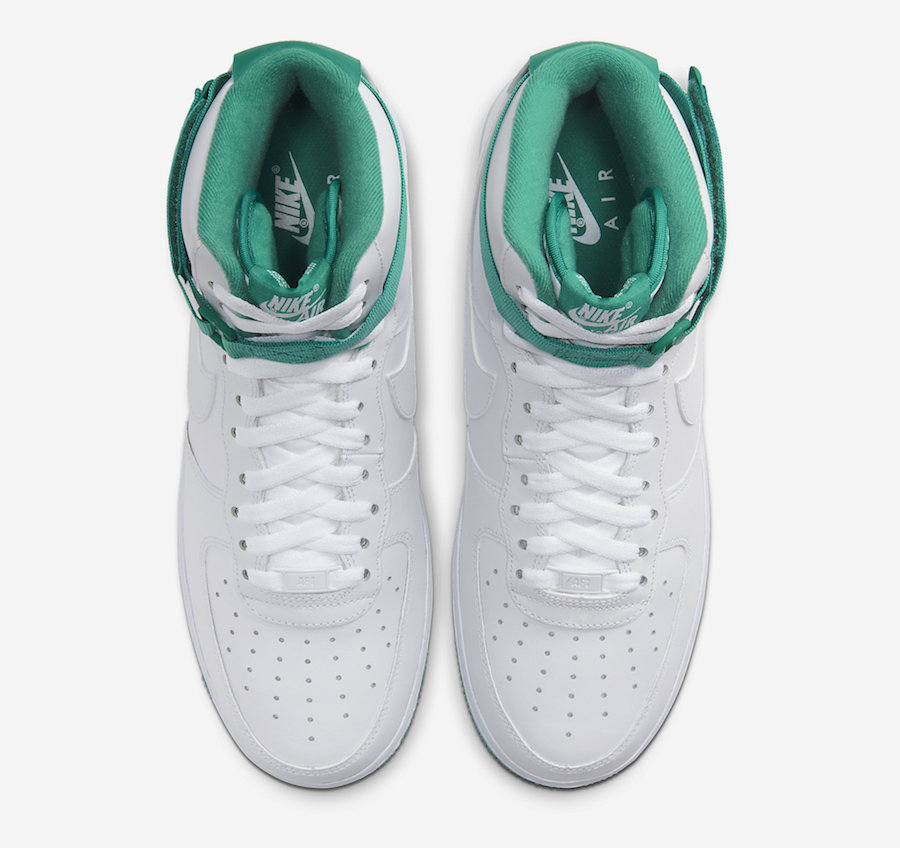 Nike Air Force 1 High Neptune Green CD0910-101 Release Date Info