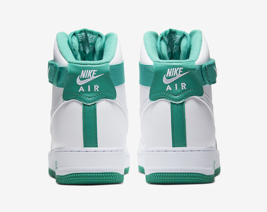 Nike Air Force 1 High Neptune Green CD0910-101 Release Date Info