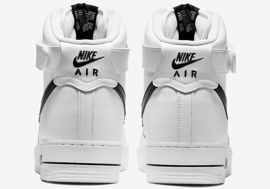 Nike Air Force 1 High White Black CK4369-100 Release Date Info