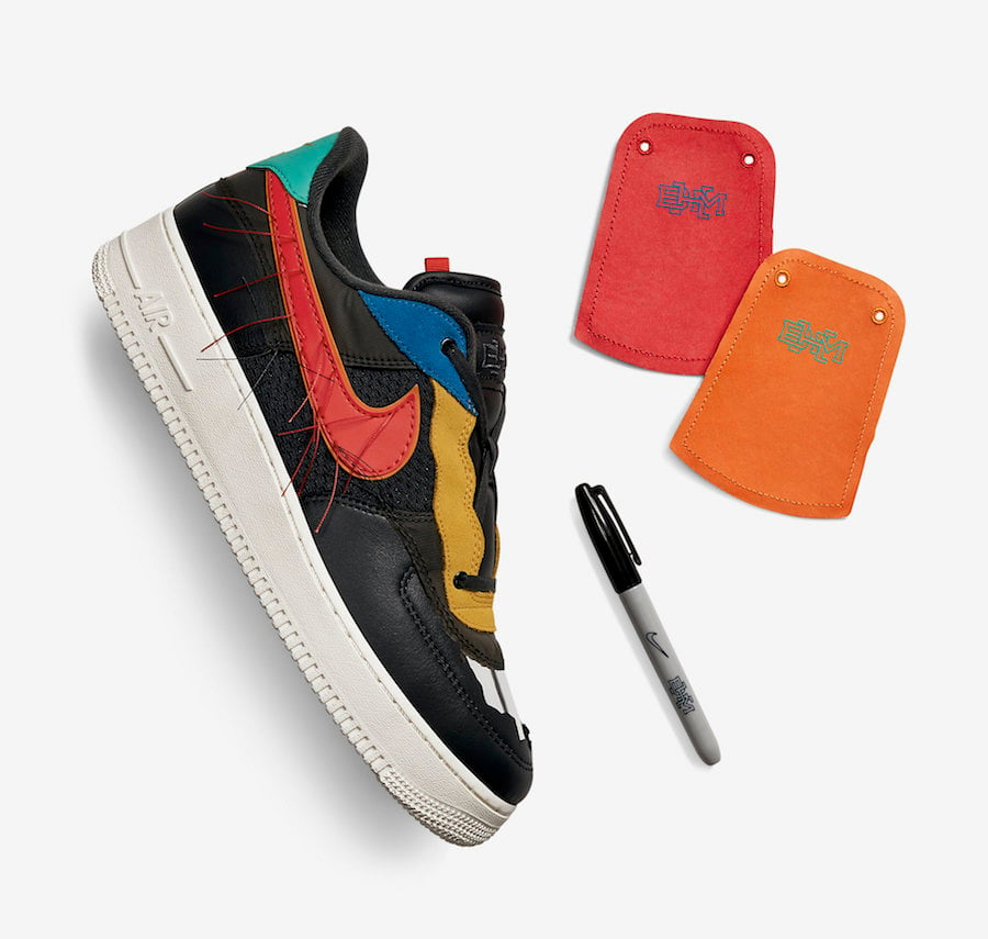 Nike Air Force 1 Low BHM Black History Month 2020 CT5534-001 Release