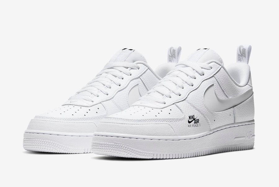 Nike Air Force 1 Low Receives Crisp White Iteration With Reflective  Swooshes