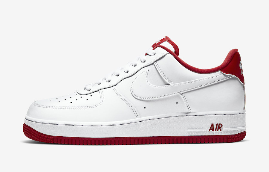 nike air force one university red