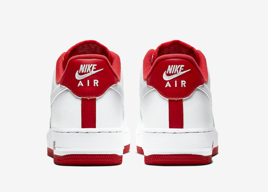 Nike Air Force 1 Low White University Red CD0884-101 Release Date Info ...