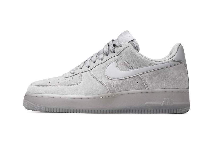 Nike Air Force 1 Low Wolf Grey Suede 