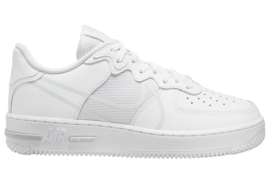 white pure platinum air force