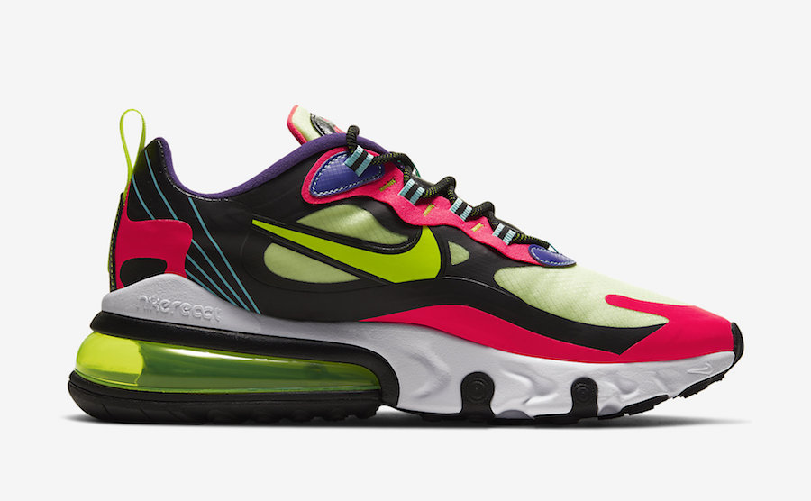 Nike Air Max 270 React Parachute CU4705-001 Release Date Info