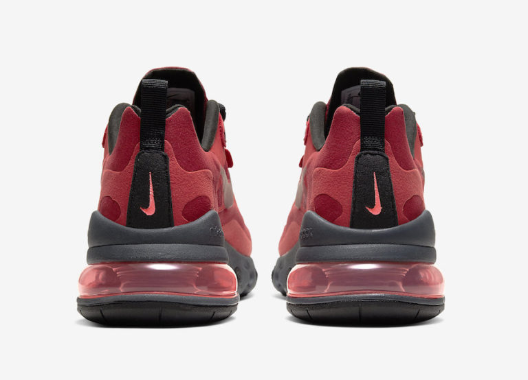 Nike Air Max 270 React Red Grey Black CI3866 600 Release Date Info 
