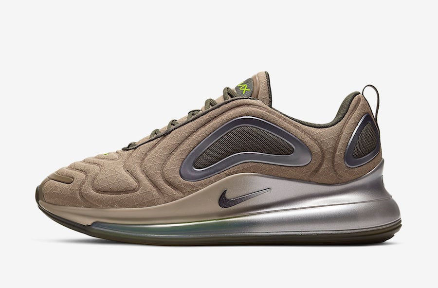 Nike Air Max 720 Baroque Brown Silver Volt CI3870-200 Release Date Info