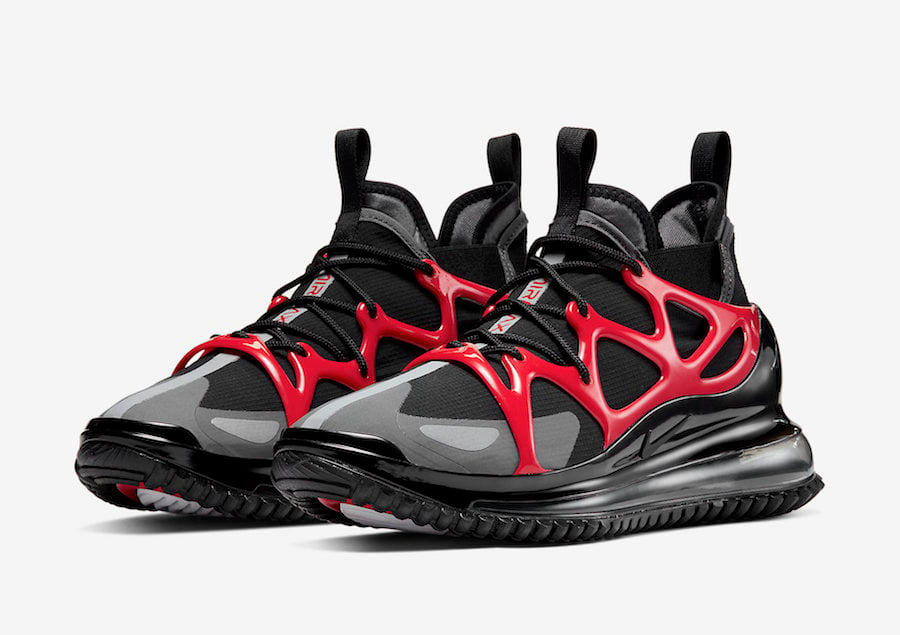 Nike Air Max 720 Horizon in Black and Red