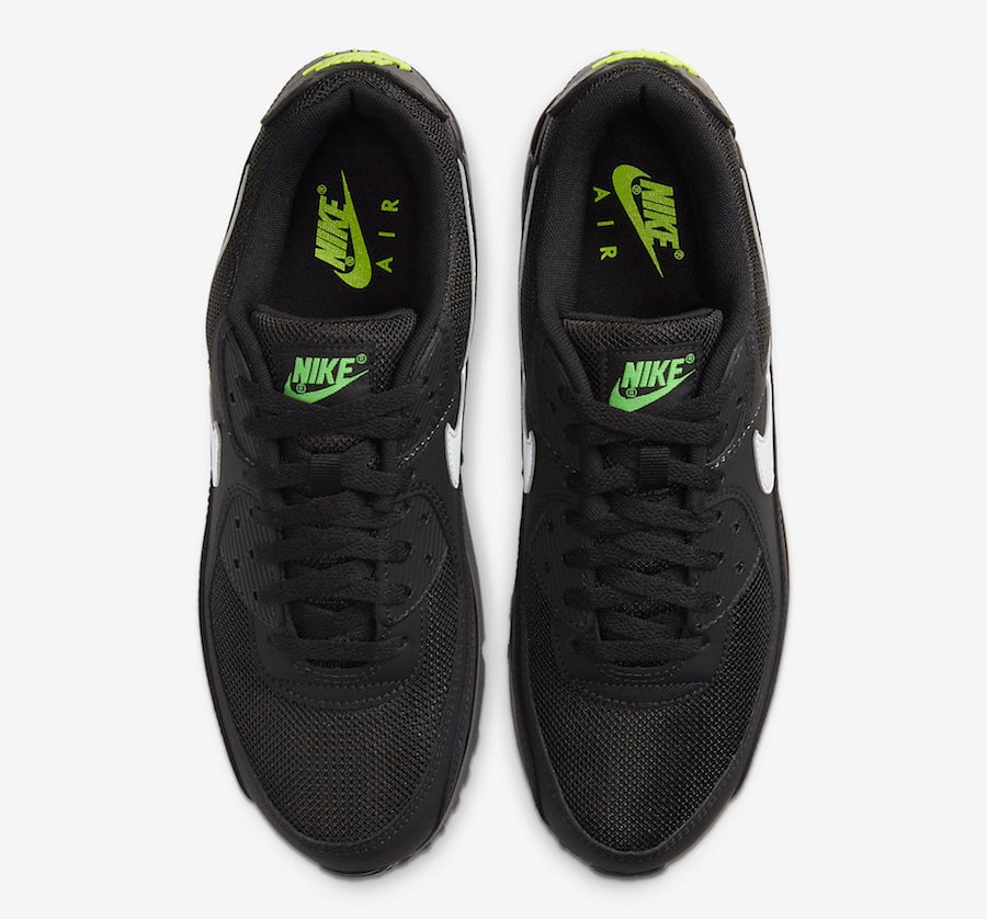 Nike Air Max 90 Black Volt CV1634-001 Release Date Info