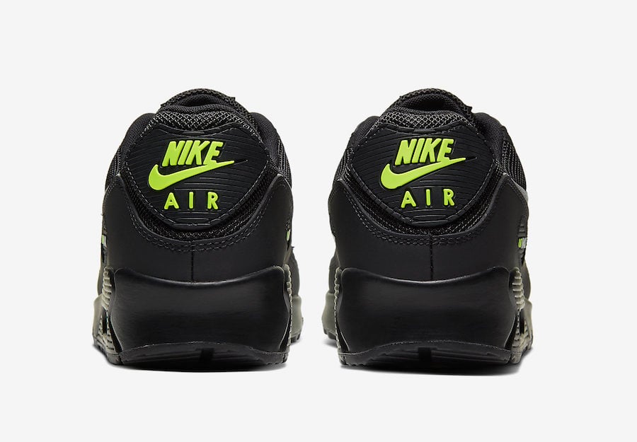 Nike Air Max 90 Black Volt CV1634-001 Release Date Info