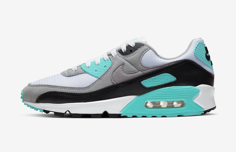 Nike Air Max 90 Hyper Turquoise CD0881-100 Release Date Info