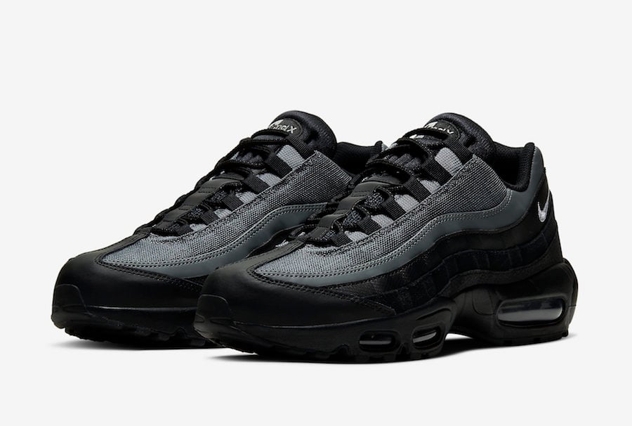 nike 95 black and grey