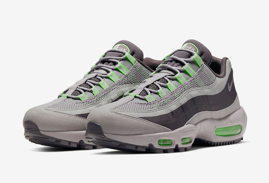 air max 95 grey and green