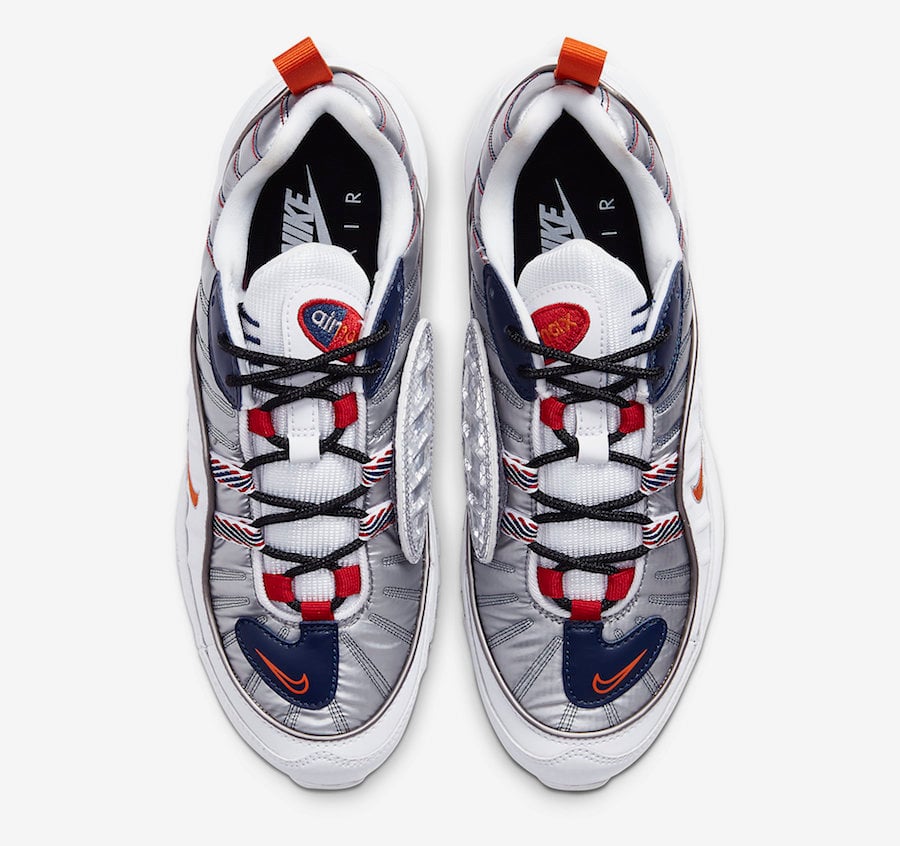 Nike Air Max 98 Starfish Wolf Grey Gym Red CQ3990-100 Release Date Info