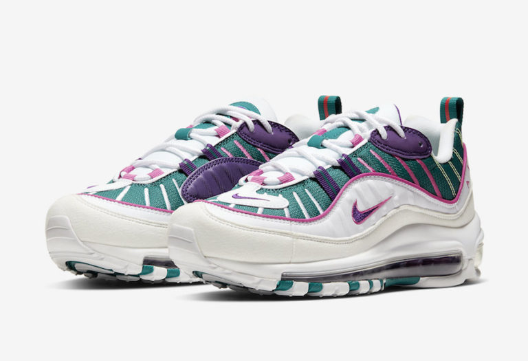 air max 98 orange blue purple