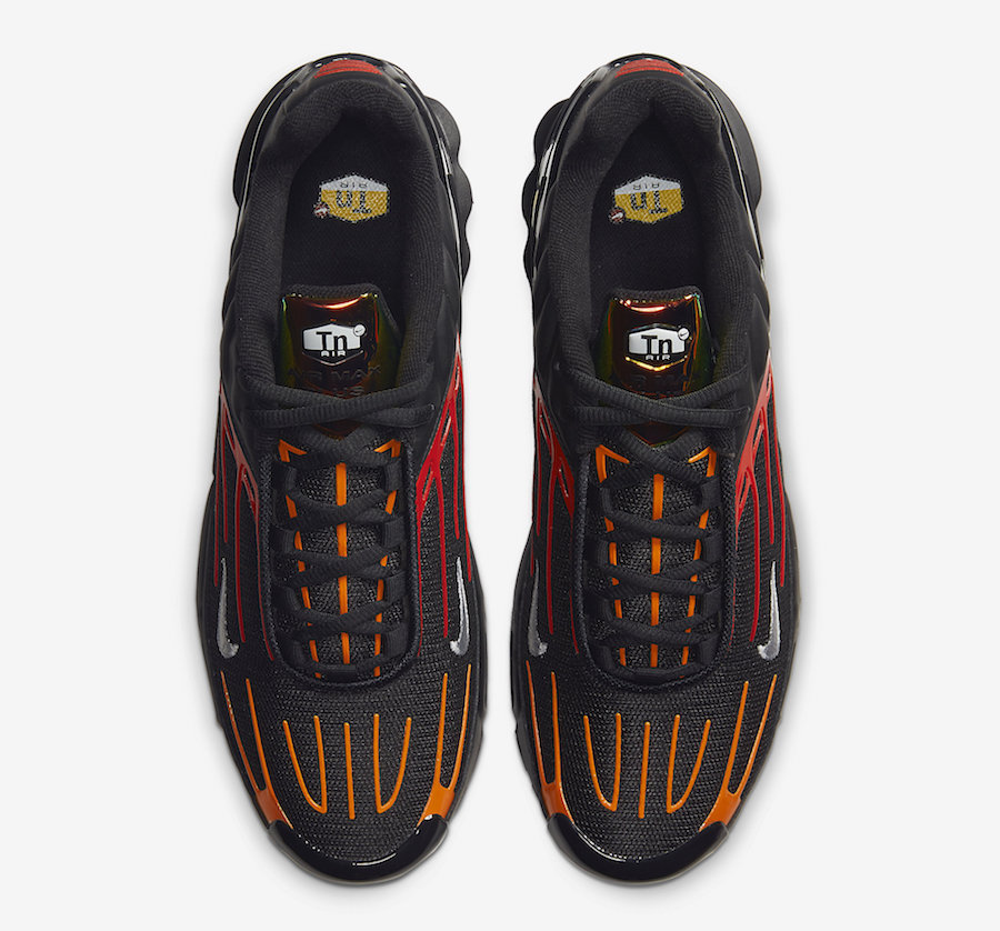 Nike Air Max Plus 3 Black Orange Red CV1643-001 Release Date Info