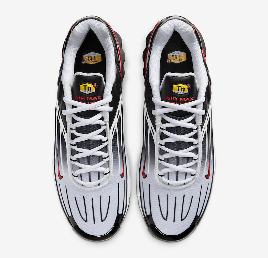 Nike Air Max Plus 3 Black White Red CD7005-004 Release Date Info