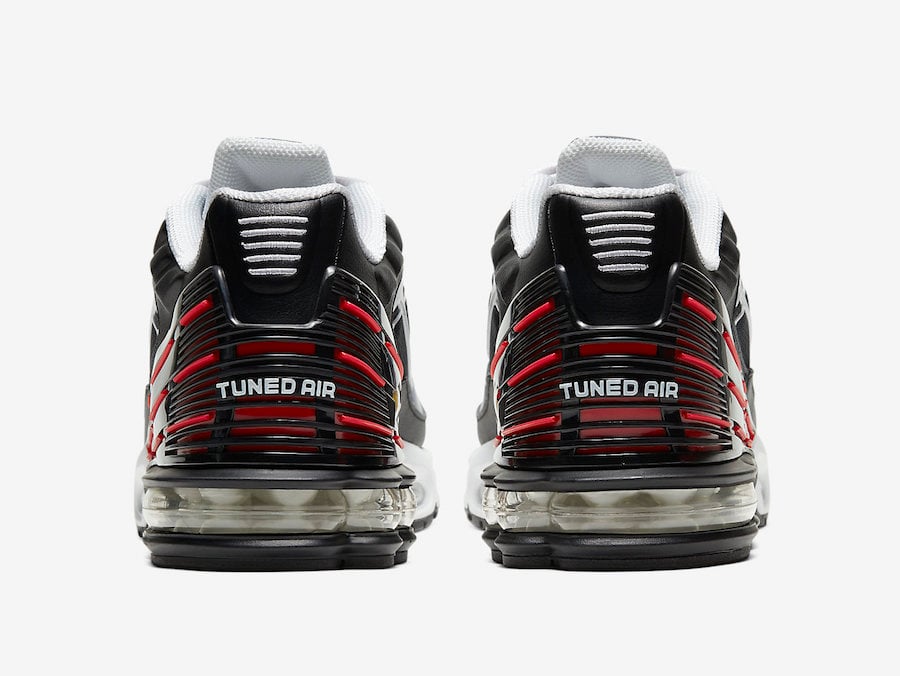 Nike Air Max Plus 3 Black White Red CD7005-004 Release Date Info