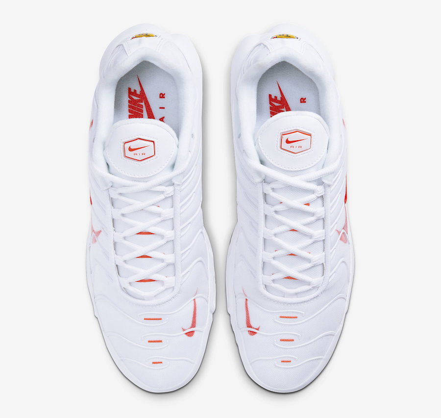 Nike Air Max Plus White Crimson CU3454-100 Release Date Info