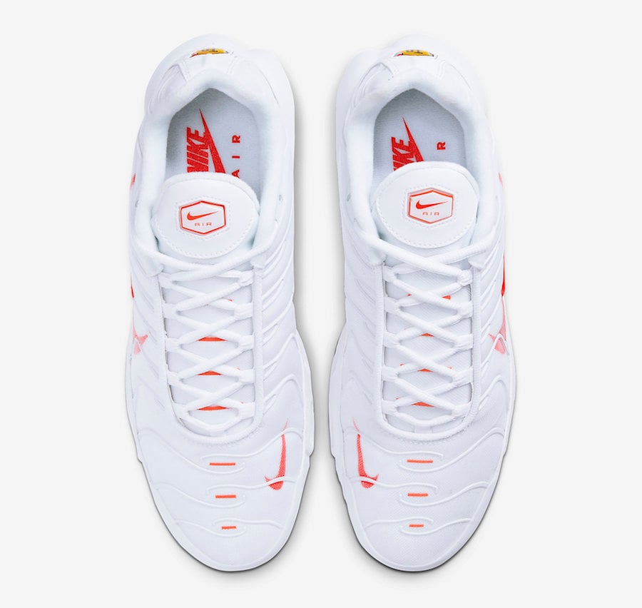 Nike Air Max Plus White Crimson CU3454-100 Release Date Info